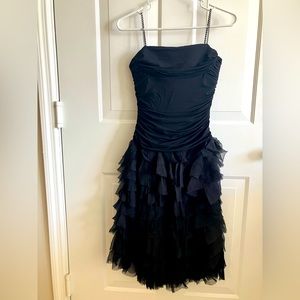 BCBG Maxazria with Rhinestone straps!